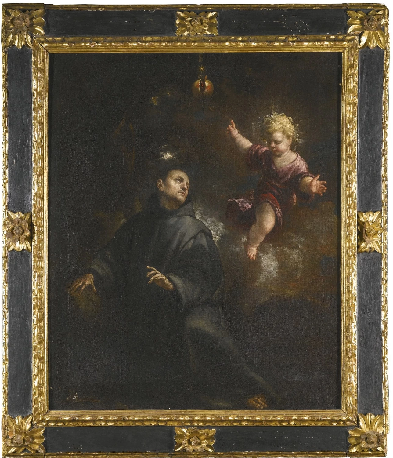 San Giovanni di Dio con un angelo